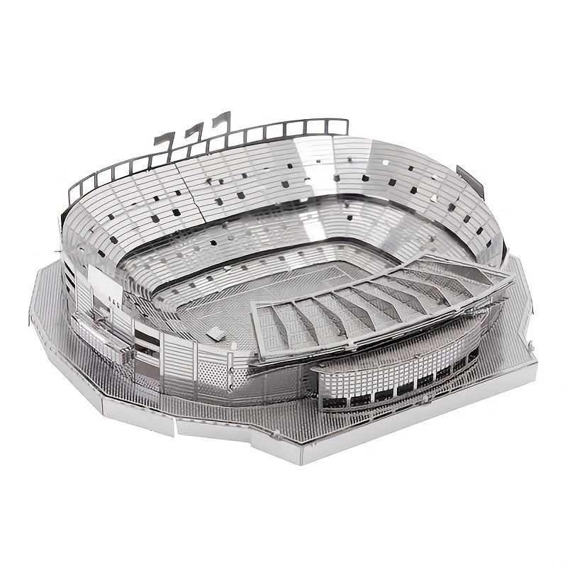 3D Metal Football Field Puzzle DIY Assembly Model