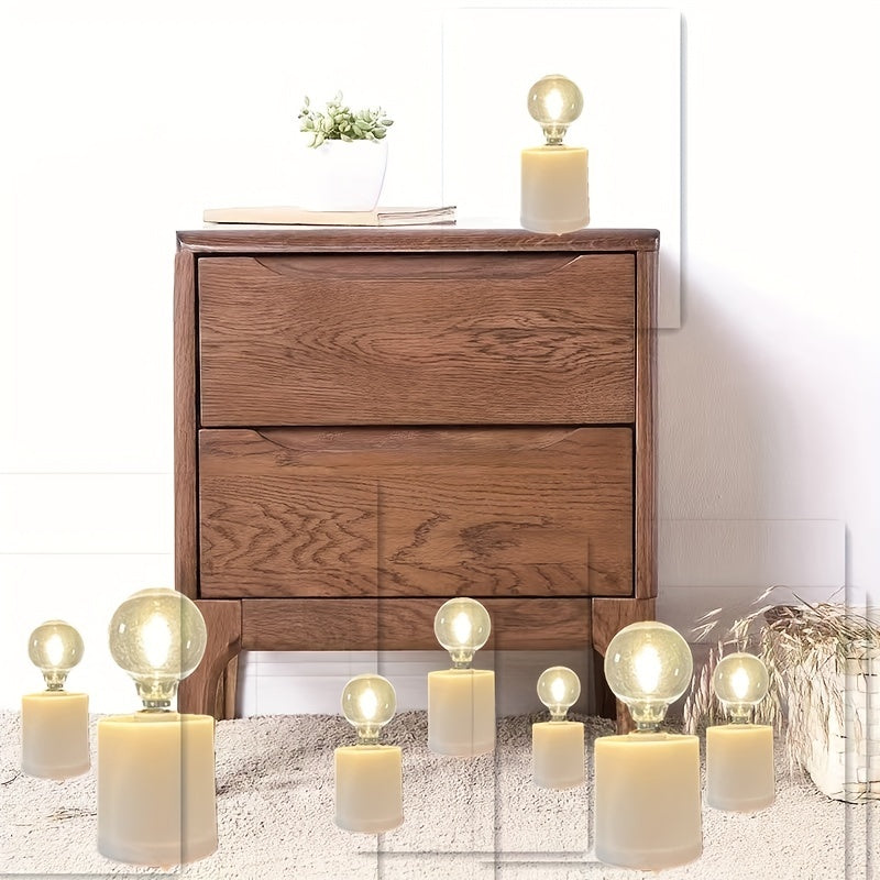 Golden Night Light 4-in-1 Set: Outdoor Camping, Tent, Bedside Lamp