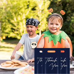 100pcs Thank You Retail Shopping Bag Reusable Plastic Merchandise Bag