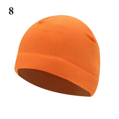 Unisex Warm Fleece Hats for Hiking Cycling