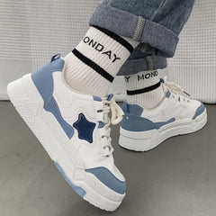Women's Star Pattern Chunky Sneakers Comfortable Non slip Sports Shoes