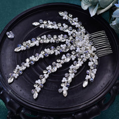 Middle Eastern Inspired Bridal Side Comb Hair Accessory
