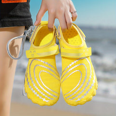 Women's Creek Shoes Hook & Loop Beach Barefoot Water Shoes