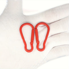 10pcs Colorful Hanging Buckle for Outdoor Camping Sports