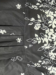 Floral Print Notched Neck Midi Dress Women's Clothing