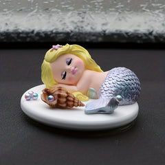 Mermaid Silicone Mold 3D Mermaid Princess Craft Art Resin Mold DIY Candle Molds