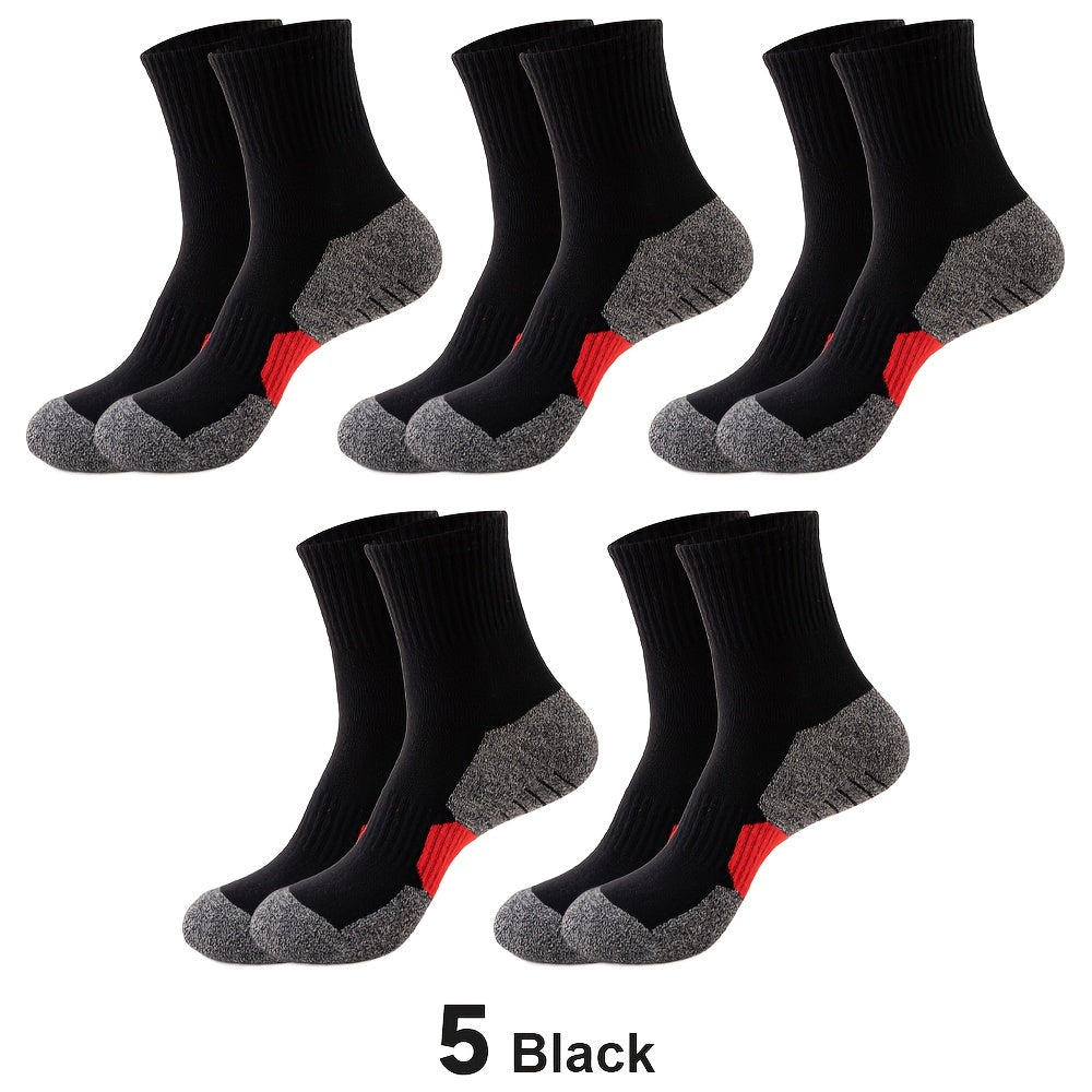 Men's Sports Socks Breathable Hiking Running Anti-Odor