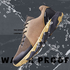Men's Lightweight Waterproof Running Shoes Outdoor Hiking Sneakers