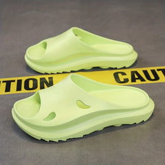 Men's Open Toe Anti-Skid Slippers Outdoor Platform Sandals