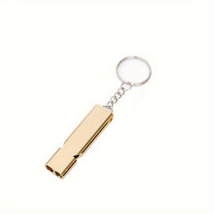 Double Hole Survival Whistle Portable Lifesaving Whistle