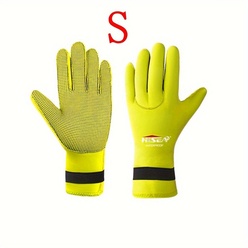 HISEA Diving Gloves 3MM Neoprene Winter Warm Gloves