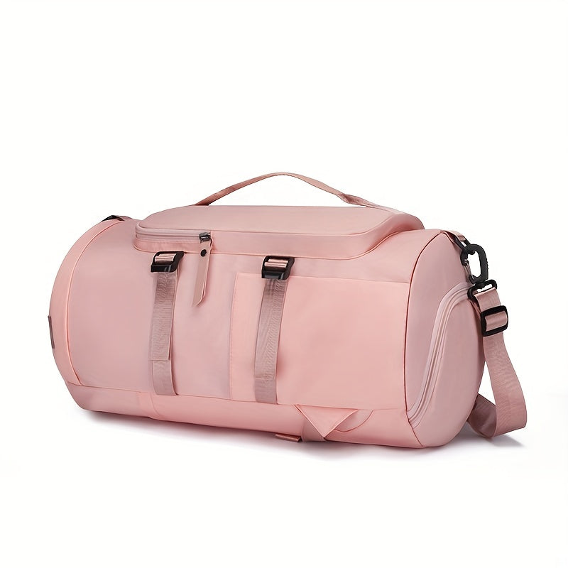 Large Capacity Travel Duffle Backpack with Shoes Compartment