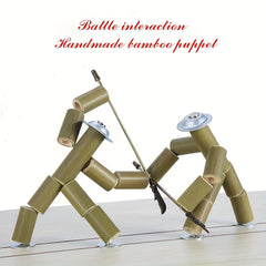 Bamboo Dolls Board Game - Fun Battles for Family & Friends