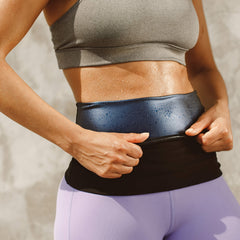 SCARBORO Waist Trainer Trimmer Belt Sauna Girdle Cincher Shaper