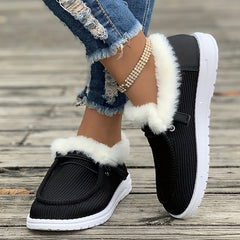 Winter Snow Boots Women's Ankle Boots Warm Plush Shoes