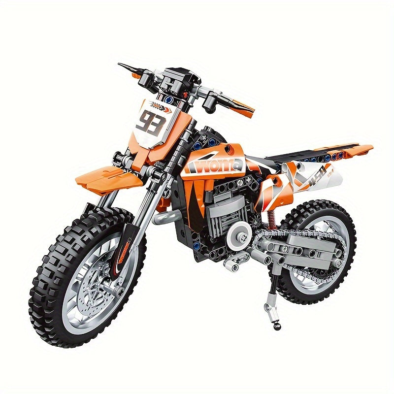 WOMA Building Off Road Motorcycle Model Puzzle Toy for Boys