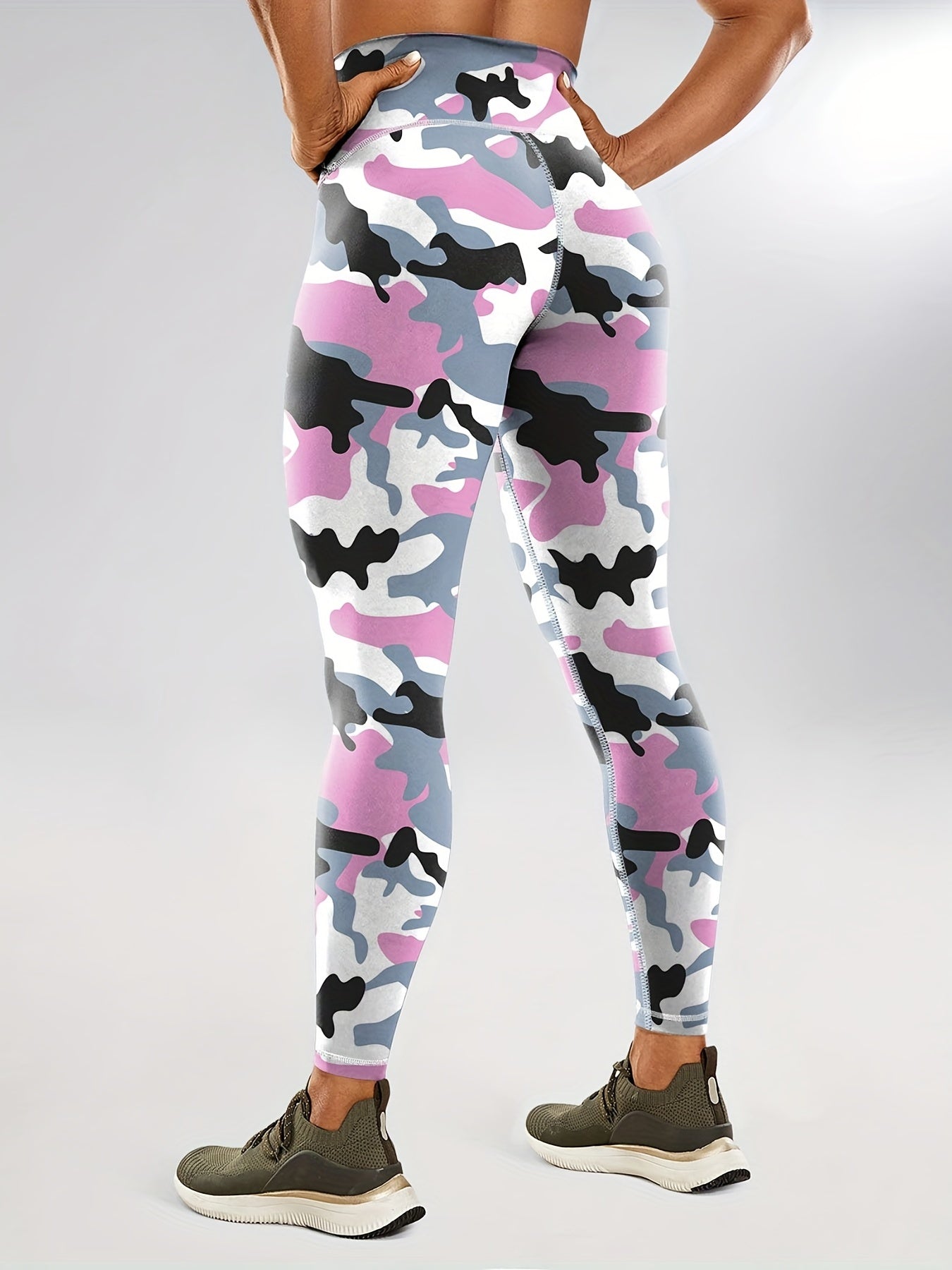 Camouflage High Waist Butt Lifting Leggings