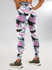 Camouflage High Waist Butt Lifting Leggings