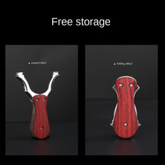 Outdoor Slingshot with Folding Frame - Portable and Easy to Storage