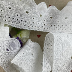 5 Yards Soft Embroidery Lace Trim Sewing Accessories