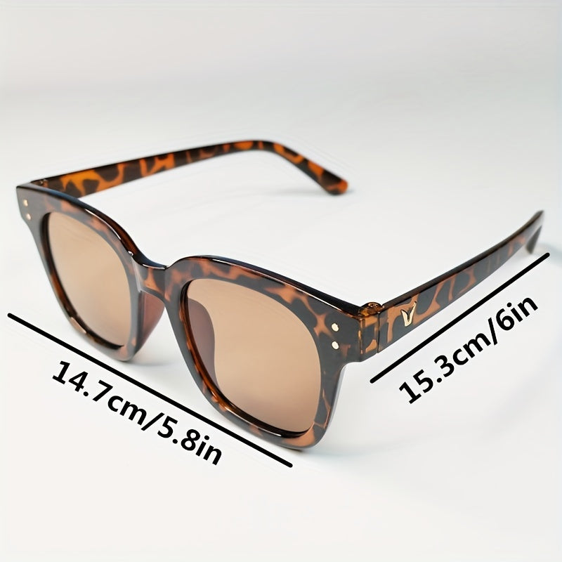 Women's Polarized Sunglasses UV Protection Rectangle Eyewear