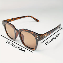 Women's Polarized Sunglasses UV Protection Rectangle Eyewear