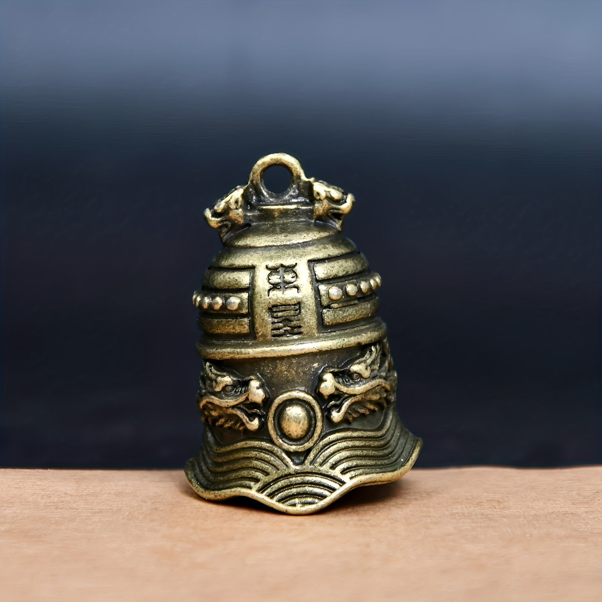 Beast Brass Christmas Clock Keychain Perfect Gift