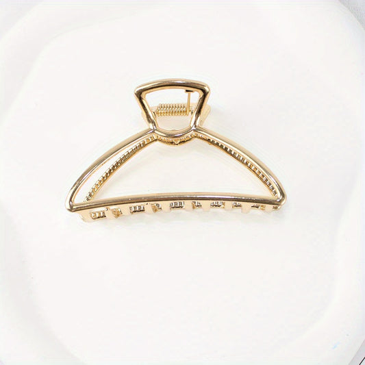 Metal Hair Claw Shark Claw Ponytail Holder Hair Accessories For Women