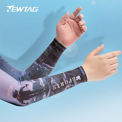 1pair Summer Sunscreen Sleeves Arm Guard Men's Cycling Sleeves