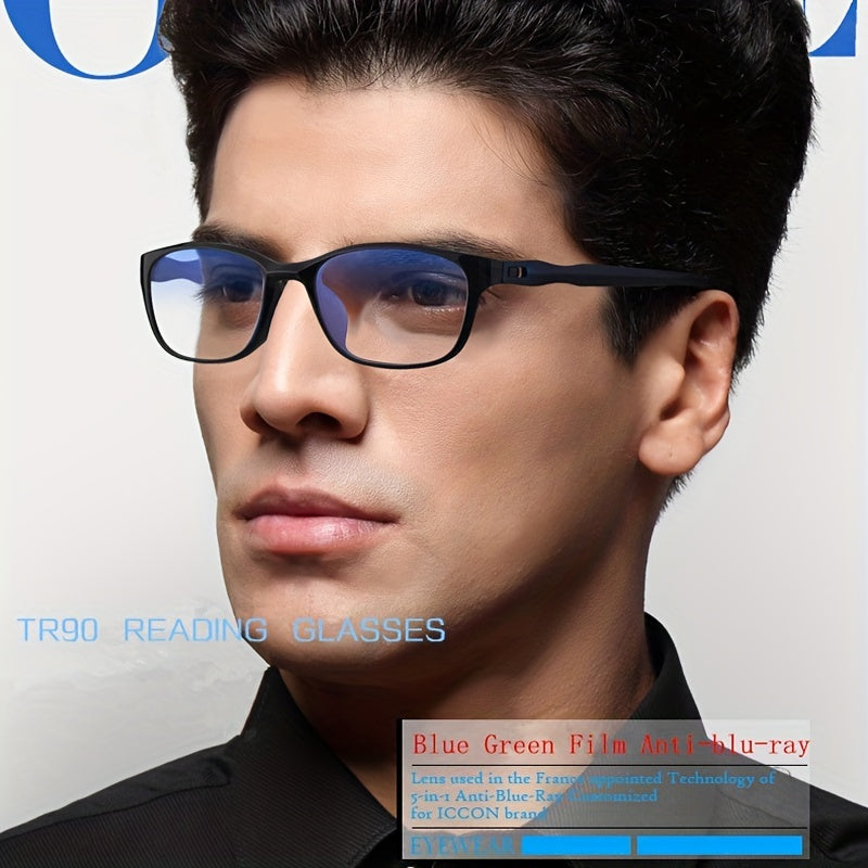 Men's Anti Light And Anti Computer Glasses Sports Non Screws Glasses