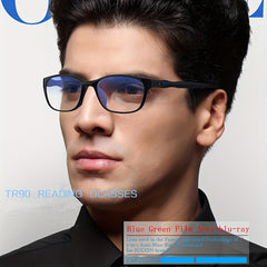 Men's Anti Light And Anti Computer Glasses Sports Non Screws Glasses