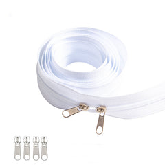 149 Nylon Coil Sewing Zippers with 6 Sliders