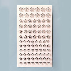 Plum Blossom Diamond Makeup Stickers Self Adhesive Beauty Stickers