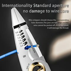Wire Stripper Multifunctional Cable Cutter Pliers