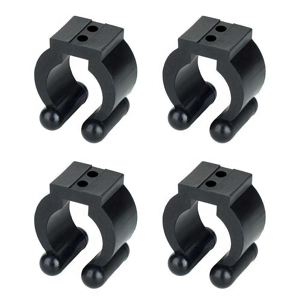 4pcs Fishing Rod Holders with Rack Clips