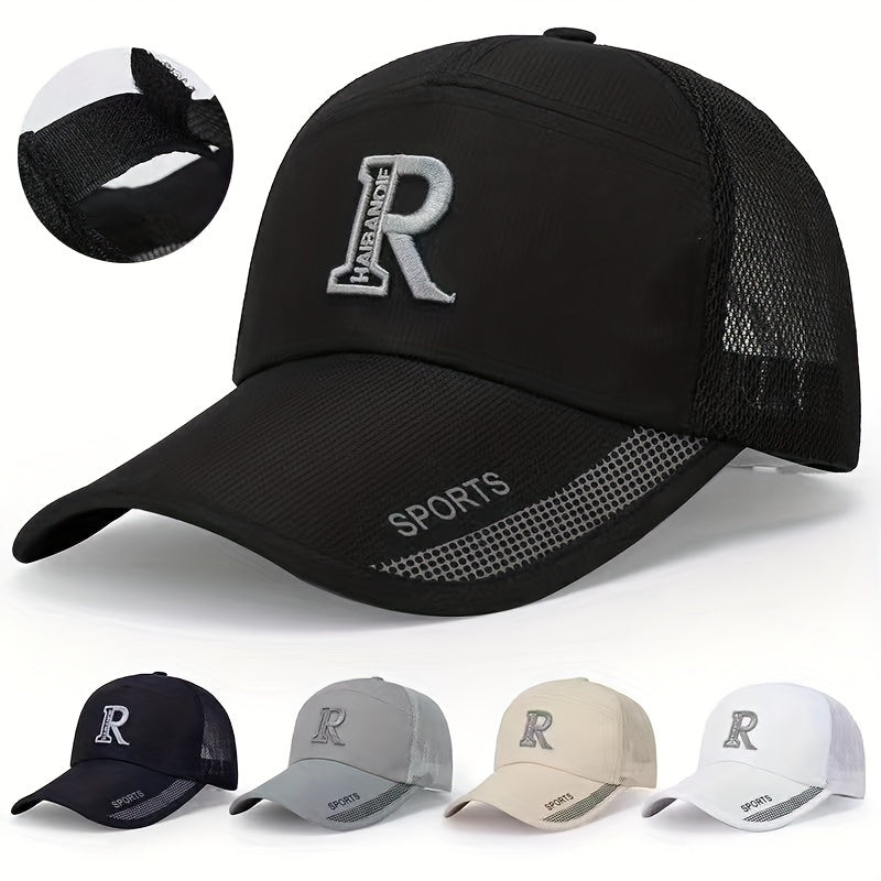 Adjustable Mesh Baseball Cap for Summer Protection