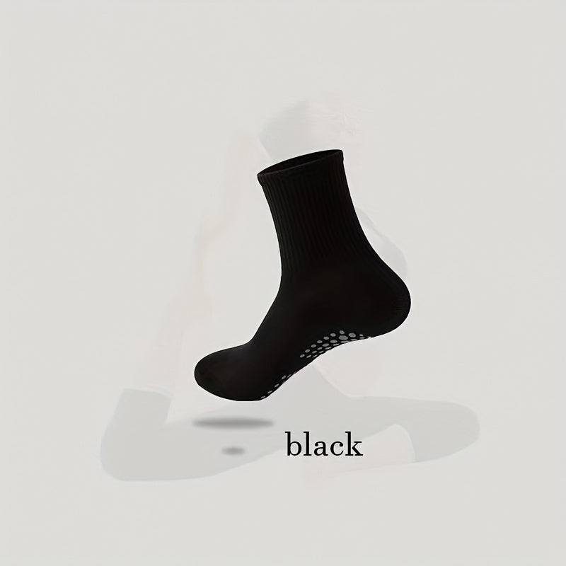 Non Slip Silicone Yoga Socks Breathable Elastic Gripper Socks
