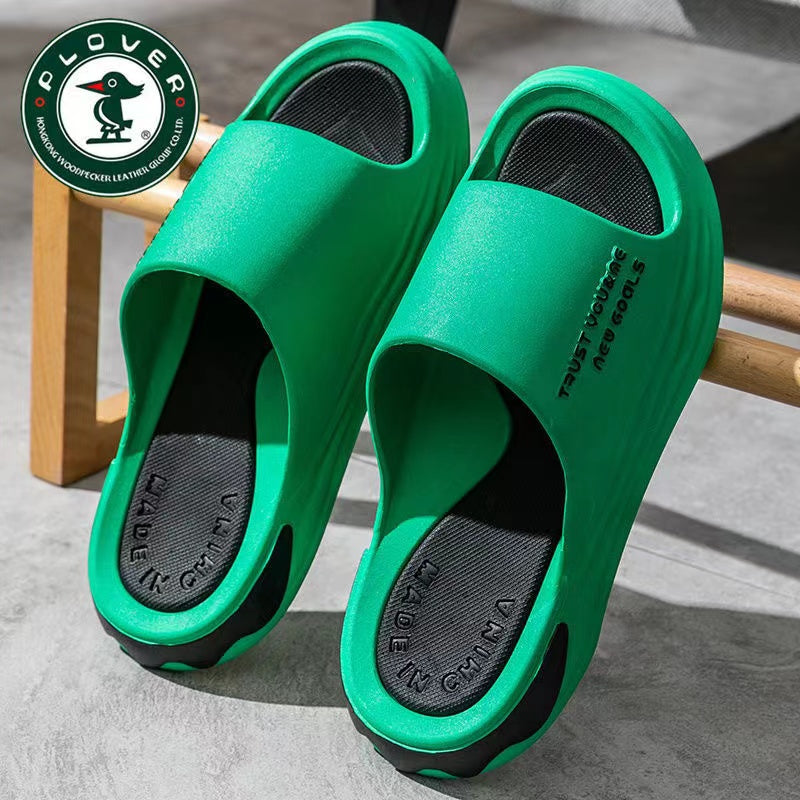 Men's PVC Soft Outdoor Sports Slippers