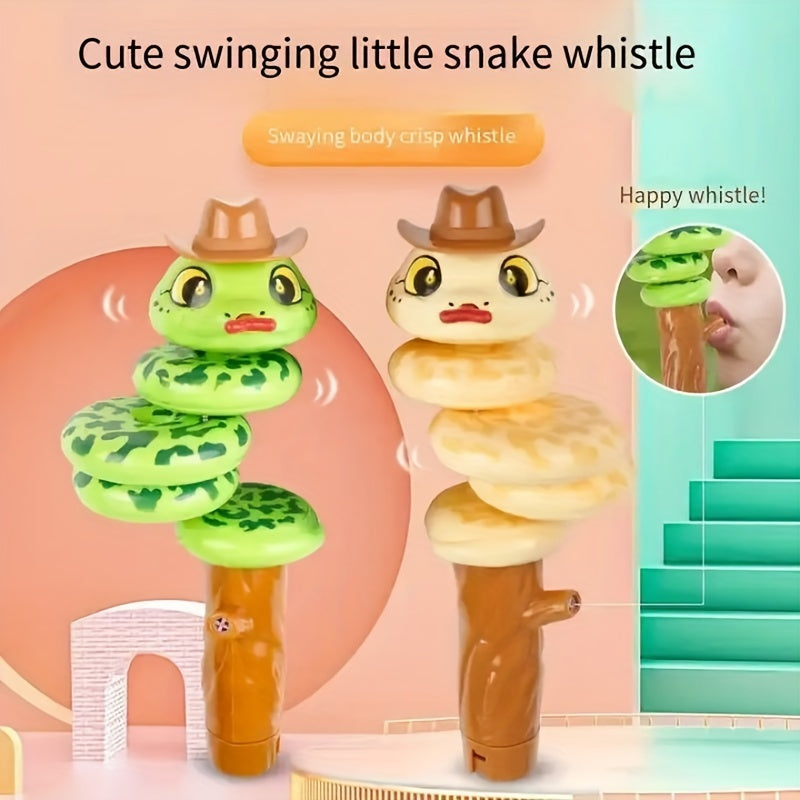 Whistle Twisting Snake Toy Decompressing Swing Force Control Balance