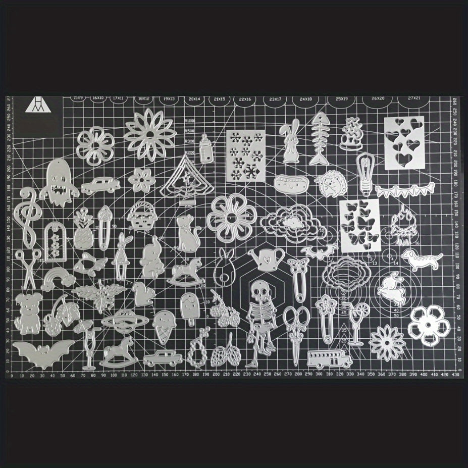 30pcs 50pcs Metal Cutting Dies Stencils for Scrapbooking DIY Crafting Supplies