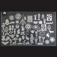 30pcs 50pcs Metal Cutting Dies Stencils for Scrapbooking DIY Crafting Supplies