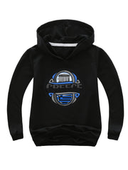 Cotton GREECE Print Hoodies Girls Comfy Hooded Sweatshirt Pullover