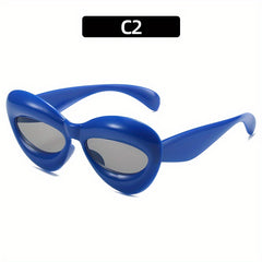 Girls Cat Eye Sunglasses UV Protection For Holiday Theme Party