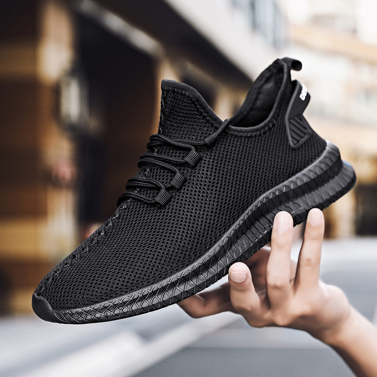 Men's Breathable Lightweight Running Shoes Outdoor Walking Shoes