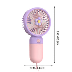 Portable Mini Handheld Small Fan USB Chargeable Fan