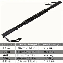 Spring Arm Strength Training Bar Anti-Skid Fitness Arm Trainer