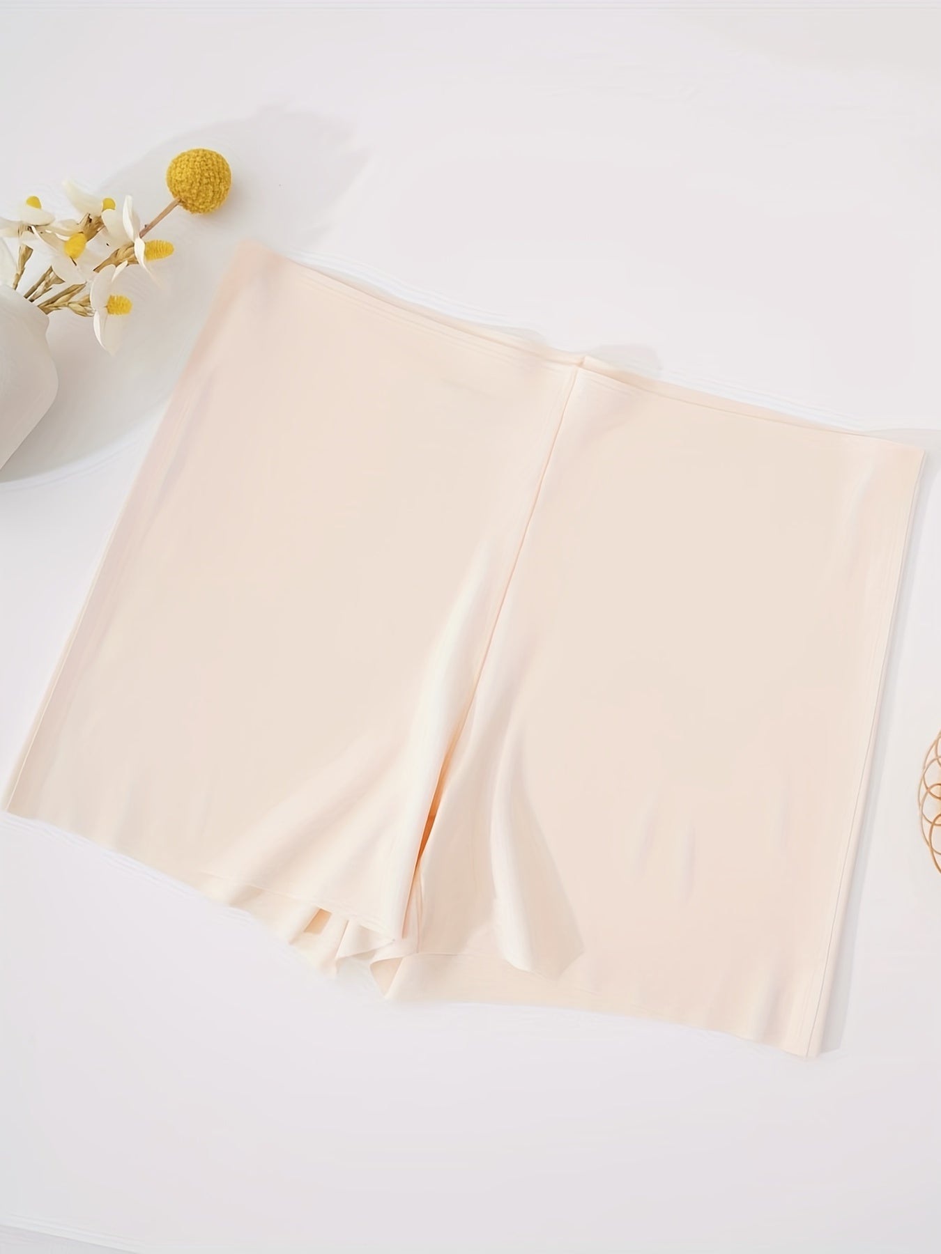 Soft Seamless Boyshort Panties High Waist Intimates Women's Lingerie
