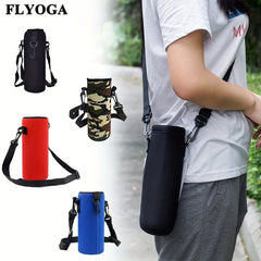 Neoprene Water Bottle Carrier Bag - Keeps Drinks Hot/Cold