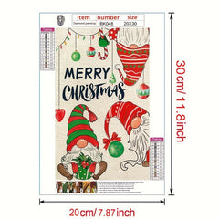 Christmas Diamond Painting Kit Full Of Artificial Diamond Home Decoration