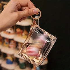 Square Coin Purse Key Holder Doll Display Box
